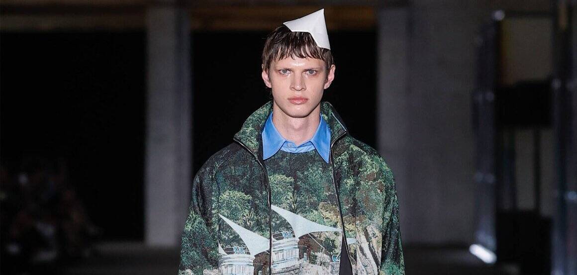 ワンピース MSGM SS25 (3842MDA23 25730918) MSGM: Menswear SS25 - 10 Magazine USA